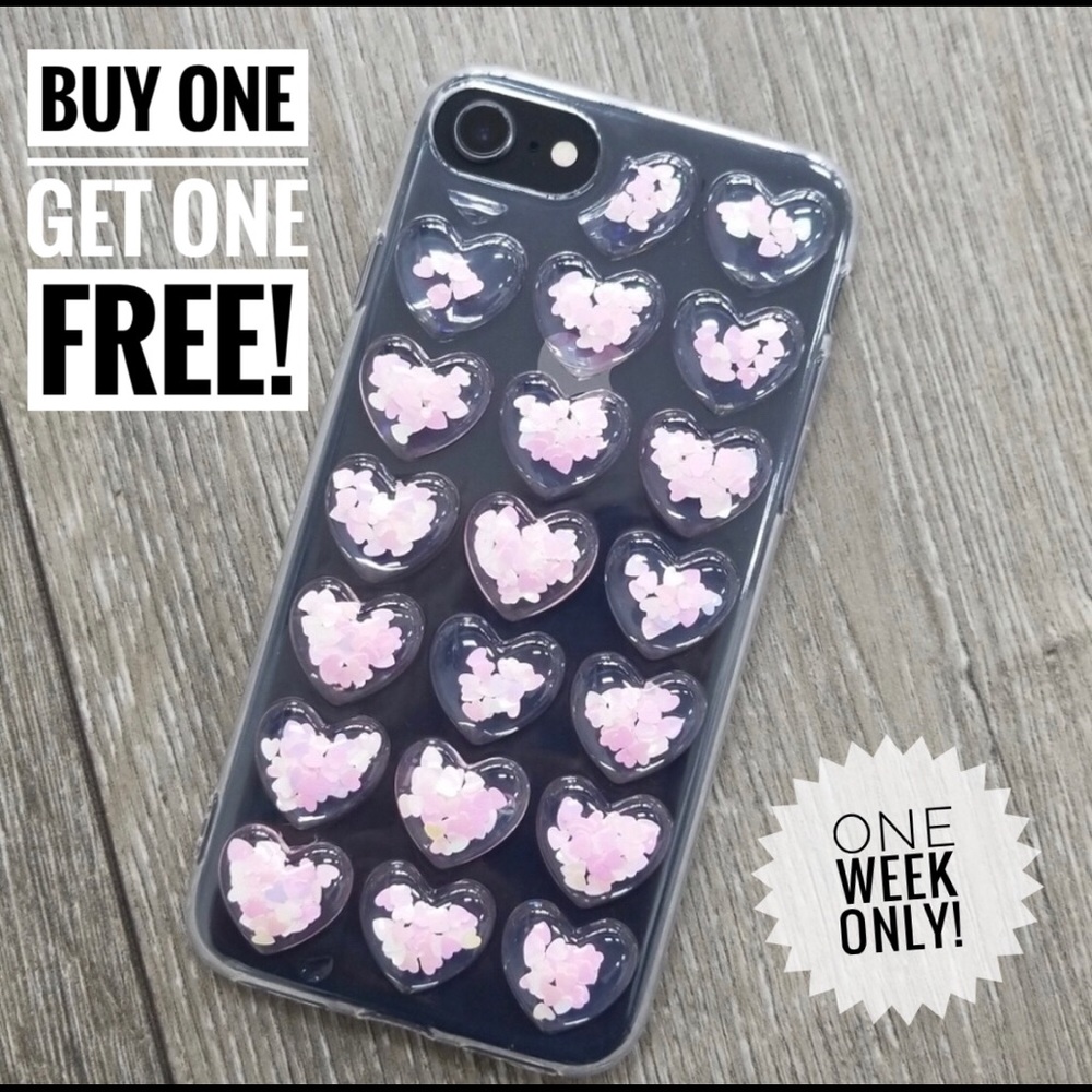 iPhone 7/8   Gel Glitter Case